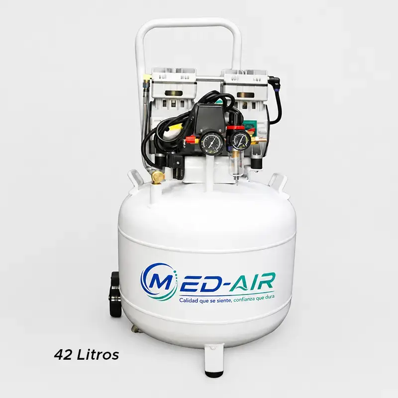 precio de compresora dental 1hp de 42 litros