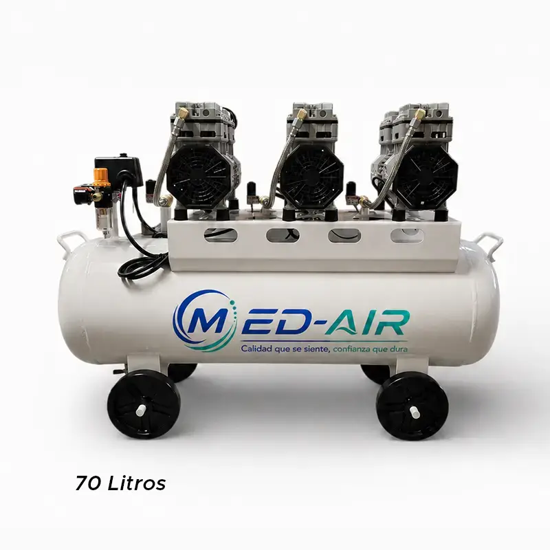 Compresora dental 3hp - 70 litros